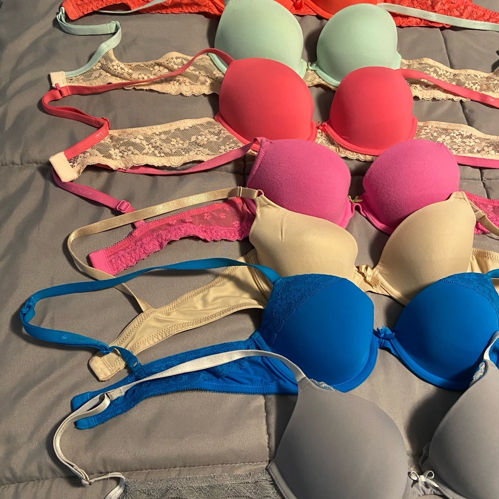 Seven Beautiful Spring Colored Bras - image 5
